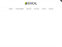 Tablet Screenshot of jovical.com